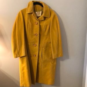 Vintage Mustard Coat
